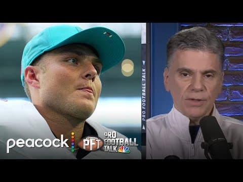 Zach Wilson ‘frustrated’ and ‘confused’ about why he isn’t starting | Pro Football Talk | NFL on NBC