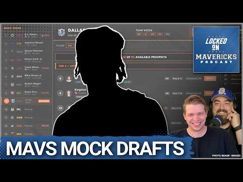 MOCK DRAFT | The Dallas Mavericks Have OPTIONS in the 2026 NBA Draft, Trades?