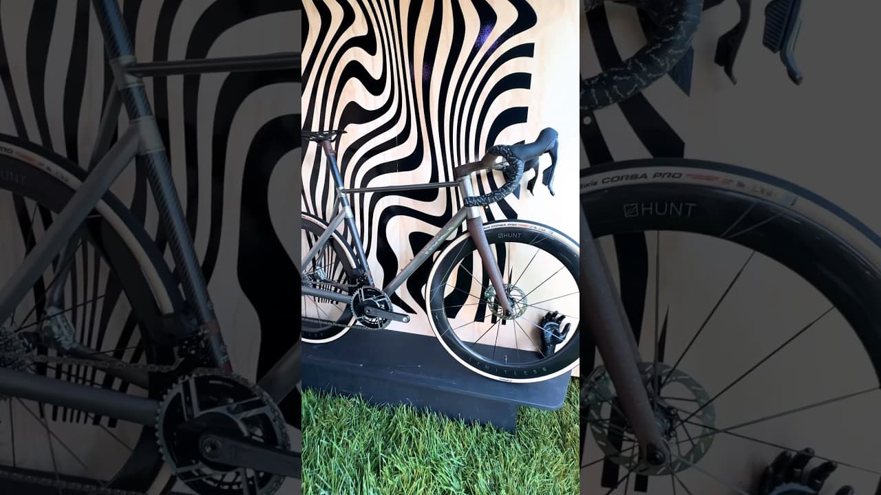 You’ve Not Seen Anything Like This 6.8kg Titanium Bike!