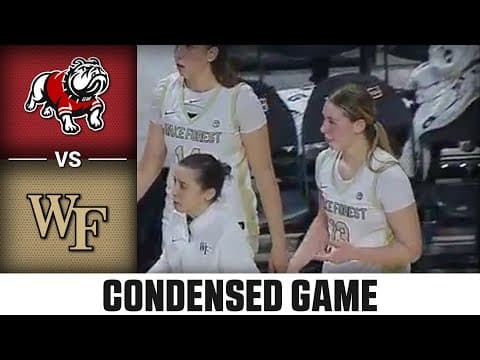 Gardner-Webb vs. Wake Forest Condensed Game | 2025-26 ACC Women’s Basketball
