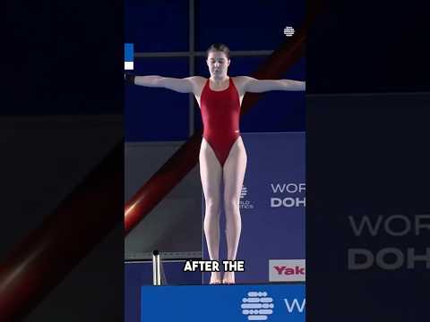 Incredible Speed and Skill of Diver Andrea Spendolini Sirieix #Diving