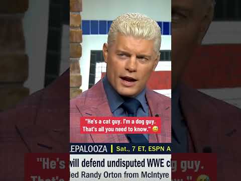 Cody Rhodes previews Wrestlepalooza & his match against Drew McIntyre 🔥