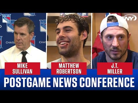 Matthew Robertson's overtime goal caps Rangers' comeback win