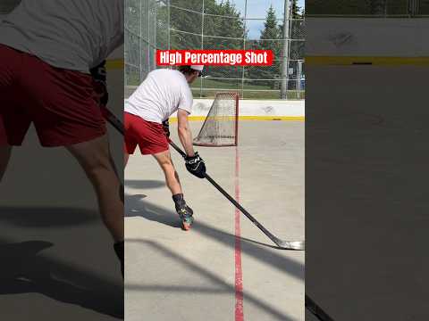 High percentage shot 🎯 #hockey #pavelbarber