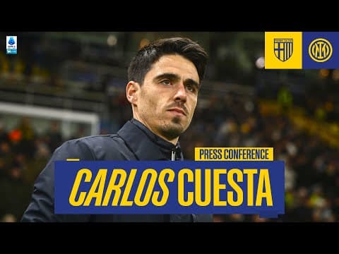 Press Conference | Carlos Cuesta | Parma-Inter | Serie A Enilive 2025/26
