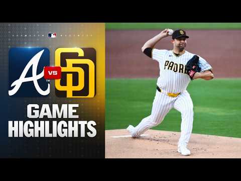 Braves vs. Padres Game Highlights (6/22/26) | MLB Highlights