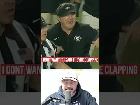 Kirby Smart did everything to convince the referees that he did not call a timeout, a breakdown