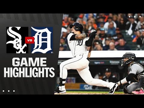 White Sox vs. Tigers Game Highlights (9/6/25) | MLB Highlights