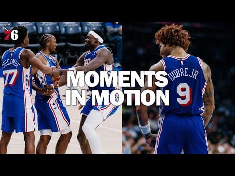 Moments in Motion: Sixers vs. Magic | 10.27.25