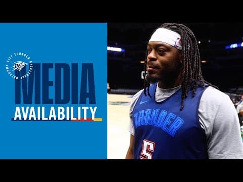 Shootaround Media + One on One with Lu Dort | January 29, 2026 | OKC Thunder