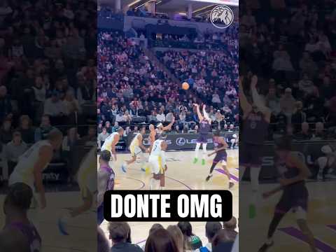 14 PTS = new season high for Donte in any first half 🤯