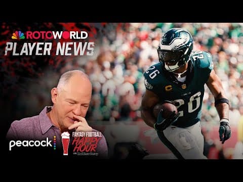 Broncos-Eagles: PHI's 'broken' offense, Dobbins rolls | Fantasy Football Happy Hour | NFL on NBC