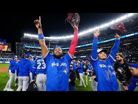 Inside the Blue Jays' ALDS victory: Raw footage of ALDS Game 4 and celebration!