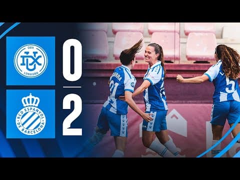 ⚽️ RESUM J8 | DUX Logroño 0-2 Espanyol | Liga F