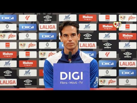 Íñigo Pérez previa Rayo Vallecano - Valencia CF