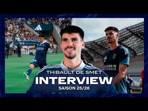 Interview avec Thibault De Smet