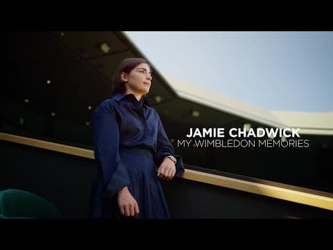 "Coco Gauff taught me how to deal with pressure" | Jamie Chadwick | My Wimbledon Memories | ROLEX