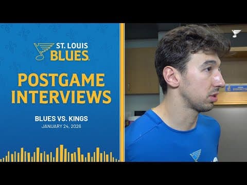 Jan. 24: Postgame Interviews