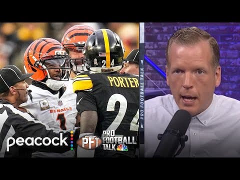 What initiated Ja’Marr Chase spitting on Jalen Ramsey in Week 11 | Pro Football Talk | NFL on NBC