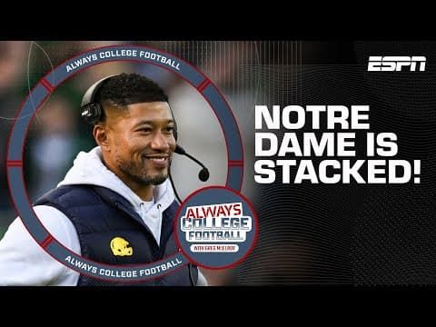 Notre Dame's Roster is LOADED for 2026!