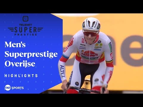 TOO POWERFUL! 🙌 | 2025 Men's Cyclo-cross Superprestige Overijse Highlights | TNT Sports Cycling