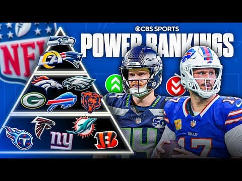 NFL Week 11 Power Rankings Tiers: Seahawks snatch No. 1 spot, Bills plummet after loss to Dolphins 🚨