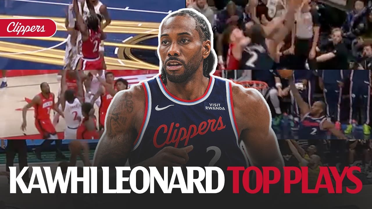 Kawhi Leonard's Top Plays of the 2025-2026 Season 🎥✋🏾