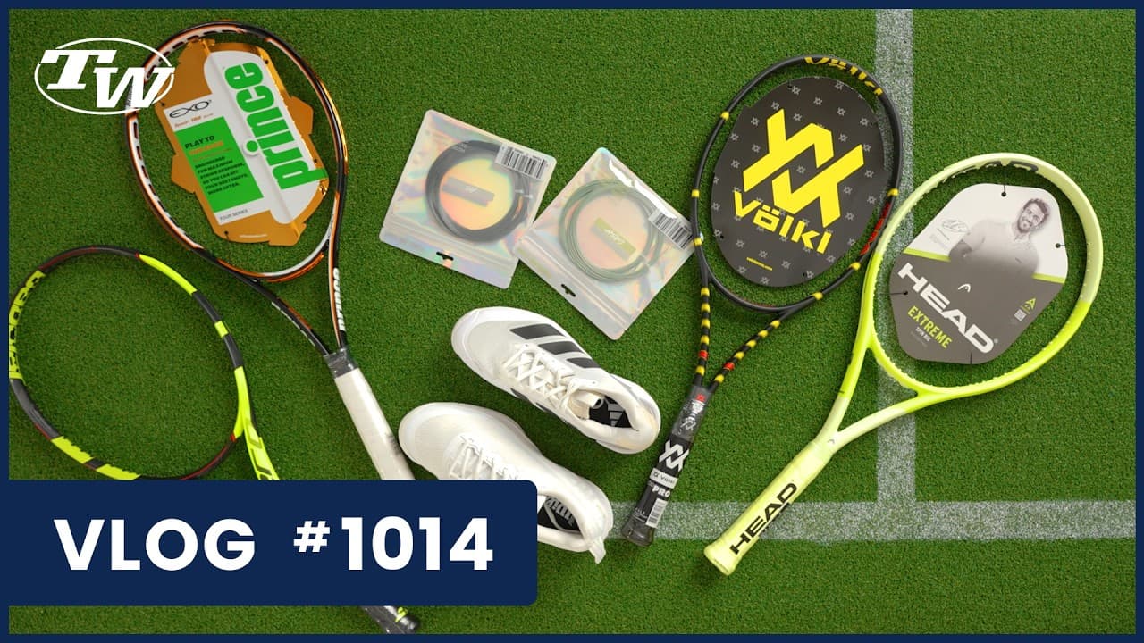 Tennis Gear Heaven! New Toroline Strings + Vintage Racquet Finds, Great Gear Deals - VLOG 1014