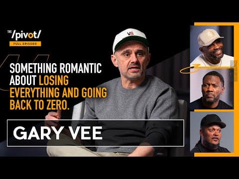 Gary Vee isn't afraid to lose it all betting on himself and reveals one thing to do now| The Pivot
