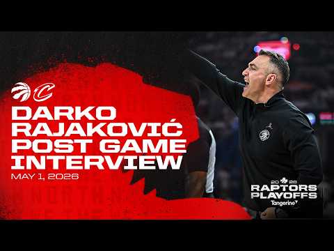 Darko Rajakovic | RD1 GM6 Post Game vs Cavaliers | May 01, 2026