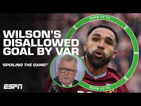 Steve Nicol on Wilson’s disallowed goal vs. Arsenal: IT’S SPOILING THE GAME! 😳 | ESPN FC