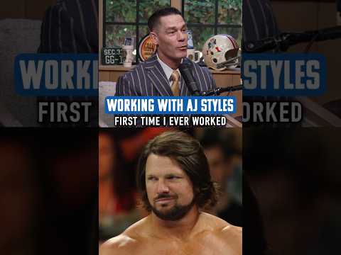 John Cena on working with AJ Styles and building the story for their iconic rivalry.