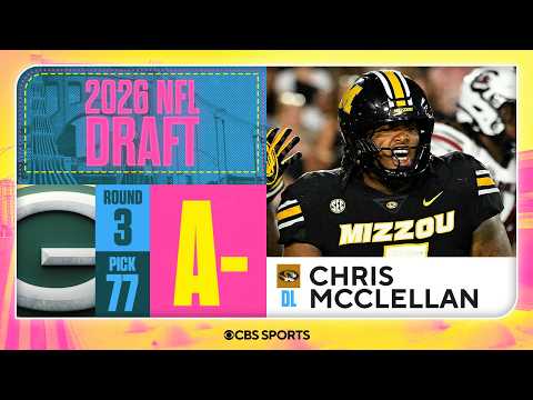 Packers select Chris McClellan in Third Round | 2026 NFL Draft Grades & Reaction