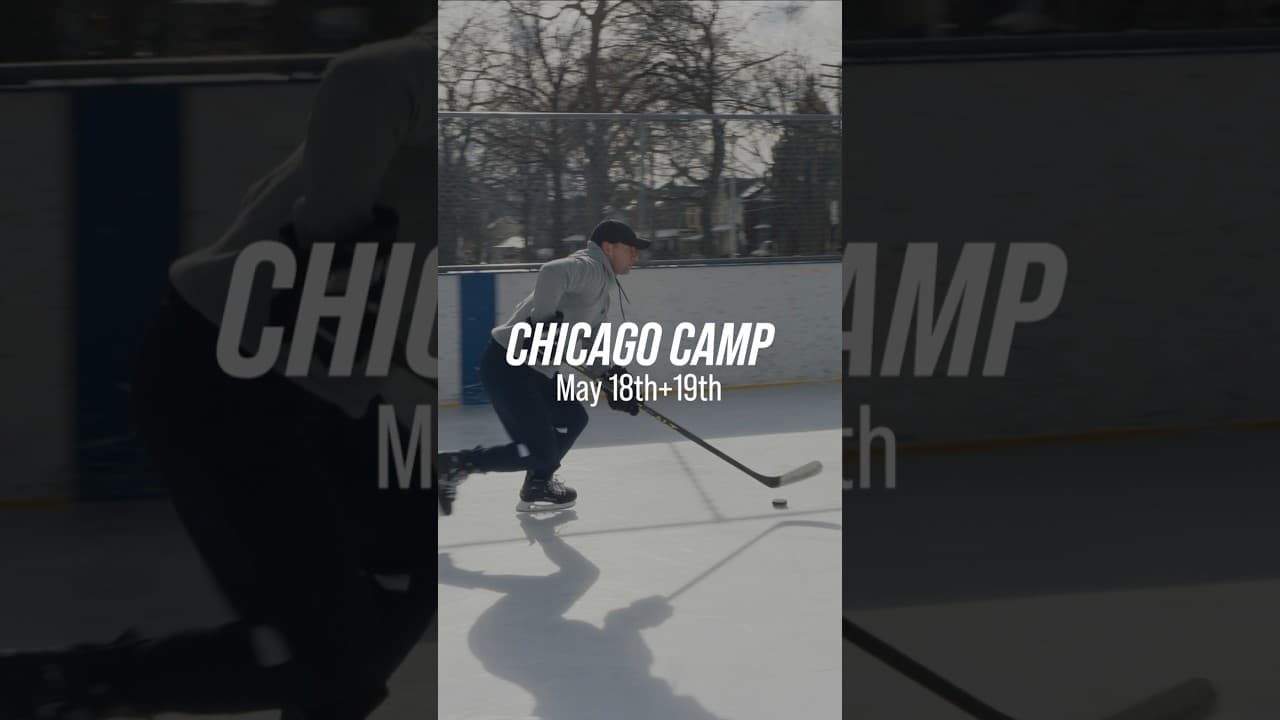 JOIN ME ON THE ICE AT THE CHICAGO CAMP! LEARN MORE AND SIGN UP AT ITRAINHOCKEY.COM