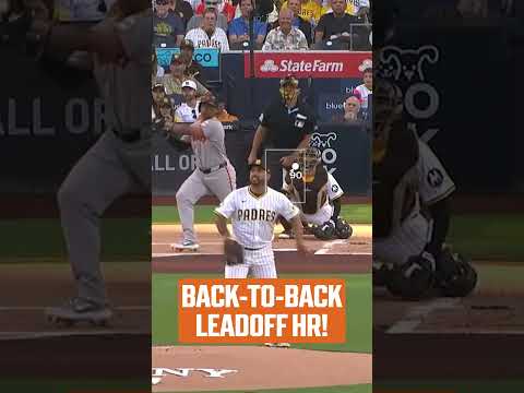 Heliot Ramos and Rafael Devers start the game with back-to-back blasts 💪