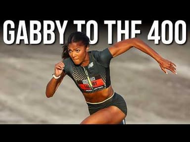 Why Gabby Thomas is Moving up to the 400m in 2026 + Talks Grand Slam Track Future