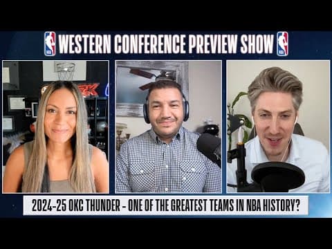 NBA Western Conference Preview Show | 2025-26 Season