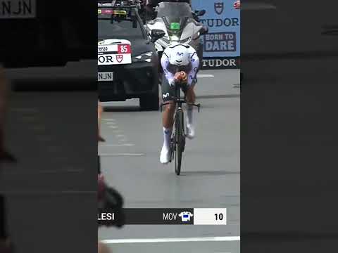 Lorenzo Milesi with his best Geraint Thomas impression? 😅🧥