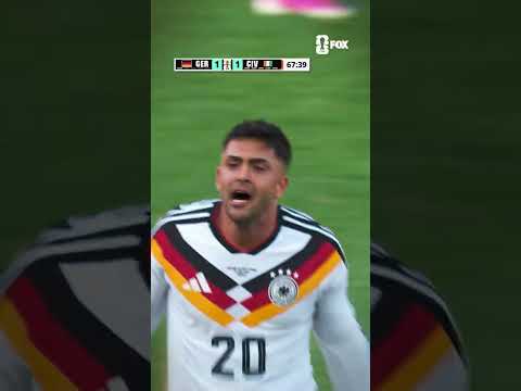 Germany books its place in the knockout rounds with a win over Ivory Coast 🇩🇪