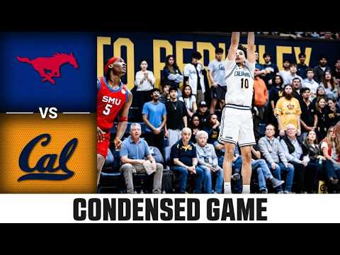 SMU vs. Cal Condensed Game | 2025-26 ACC Men's Basketball