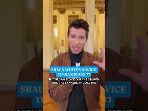 Shaun White's words of wisdom 👨‍🎓🍅