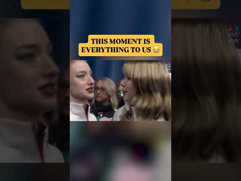 This moment between Amber Glenn and Alysa Liu 🥹🫂