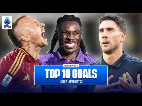 🚨 Vlahović SCREAMER, Moise Kean’s FANCY flick, Angeliño’s CLUTCH volley 🚨 | Serie A TOP 10 GOALS