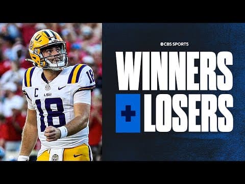 College Football Week 5 Winners & Losers: Oregon Tops Penn State, Garrett Nussmeier Struggles & MORE