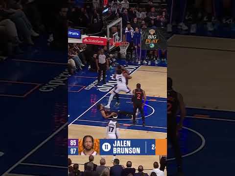 BIG sequence #nyknicks #nba #oganunoby