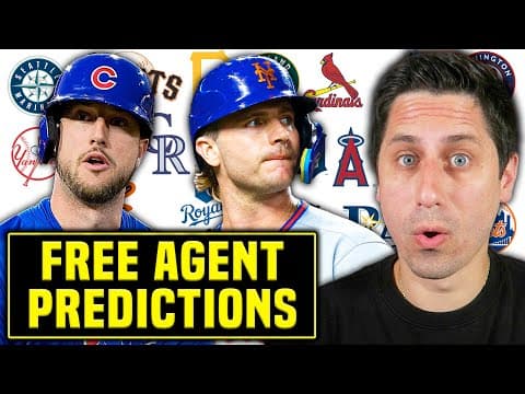 My Official 2026 MLB Free Agency Predictions
