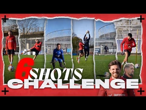 The Bayer 04 Six Shot Challenge! | Germany vs Argentina!