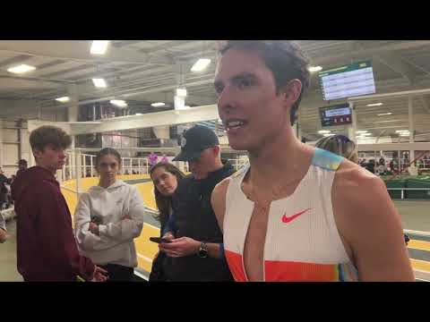 Cooper Teare Breaks Down 3:50.49 Mile, 2nd Place Finish At JDL Sound Invite