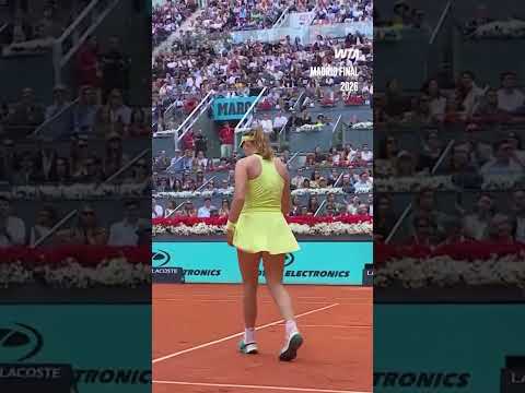 Grab your popcorn 🍿 #WTA #MartaKostyuk #MirraAndreeva