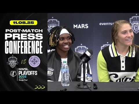 Aubrey Kingsbury and Gift Monday Post-Match Press Conference | Quarterfinal vs Louisville | 11.08.25